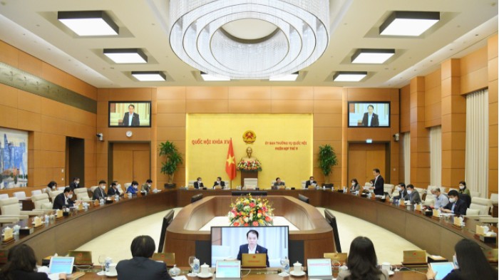 UBTVQH xem xét báo cáo của Đoàn giám sát về sắp xếp các đơn vị hành chính cấp huyện, cấp xã