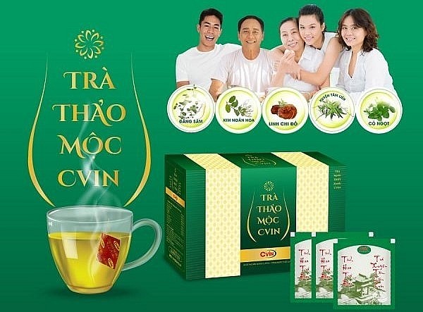 Trà thảo mộc xuyên tâm liên CVIN