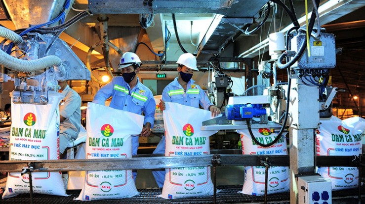 Xuất khẩu phân bón giảm mạnh trong tháng 2/2022