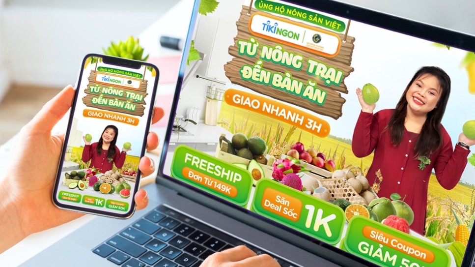 Đẩy mạnh kết nối, tiêu thụ nông sản trên sàn thương mại điện tử