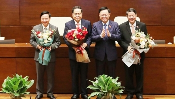 Quốc hội bầu 3 Phó Chủ tịch Quốc hội mới