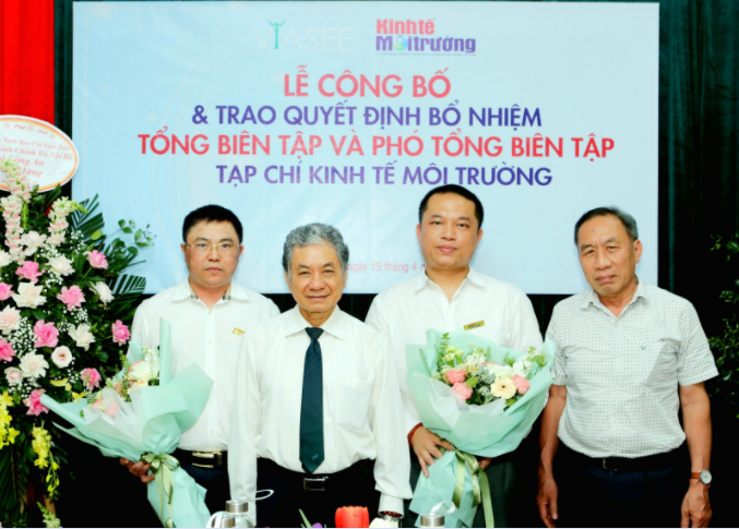 Tạp chí Kinh tế Môi trường có Tổng Biên tập, Phó Tổng biên tập mới