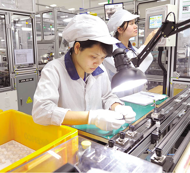 Vốn thực hiện dự án FDI tăng 6,8%