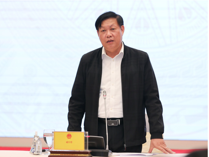 Thứ trưởng Bộ Y tế Đỗ Xuân Tuyên thông tin
