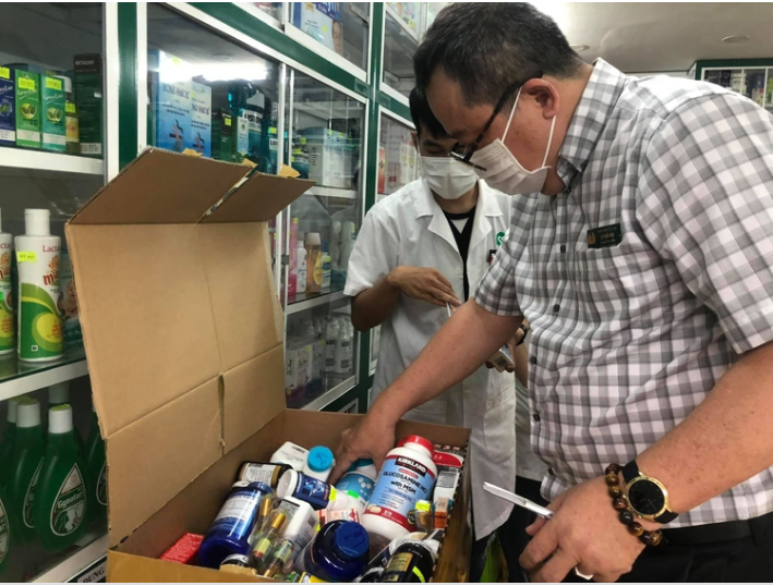 Tăng cường quản lý mặt hàng dược phẩm, thực phẩm chức năng