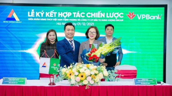 VPBank ký kết hợp tác chiến lược với Hưng Vượng Group