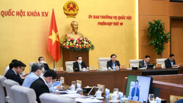 Ủy ban Thường vụ Quốc hội kết luận về Chương trình xây dựng luật, pháp lệnh năm 2022