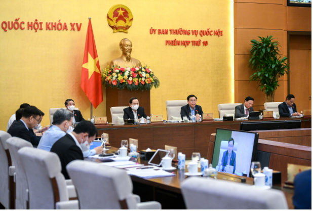 Ủy ban Thường vụ Quốc hội kết luận về Chương trình xây dựng luật, pháp lệnh năm 2022