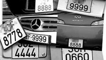 Đề xuất thí điểm cấp quyền lựa chọn sử dụng biển số ô tô thông qua đấu giá