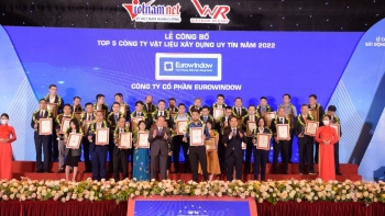 Eurowindow dẫn đầu Top 5 Công ty vật liệu xây dựng uy tín năm 2022