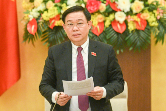 Chủ tịch Quốc hội Vương Đình Huệ phát biểu bế mạc phiên họp Chủ tịch Quốc hội Vương Đình Huệ phát biểu bế mạc phiên họp