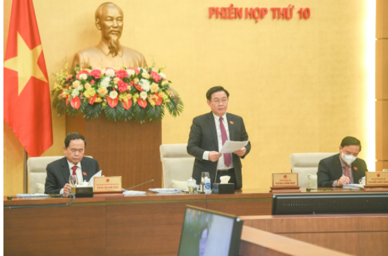 Chủ tịch Quốc hội điểm lại kết quả của phiên họp thứ 10 của Ủy ban Thường vụ Quốc hội Chủ tịch Quốc hội điểm lại kết quả của phiên họp thứ 10 của Ủy ban Thường vụ Quốc hội