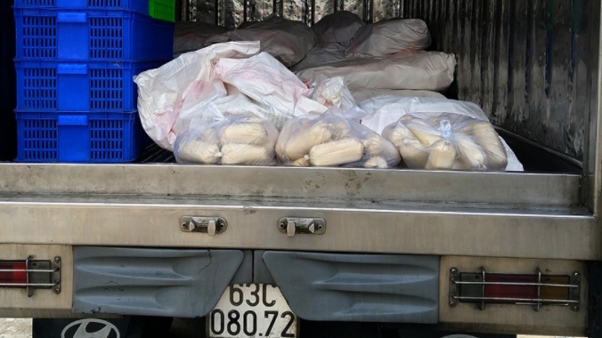 An Giang: Phát hiện 1.500kg chả cá không nguồn gốc xuất xứ