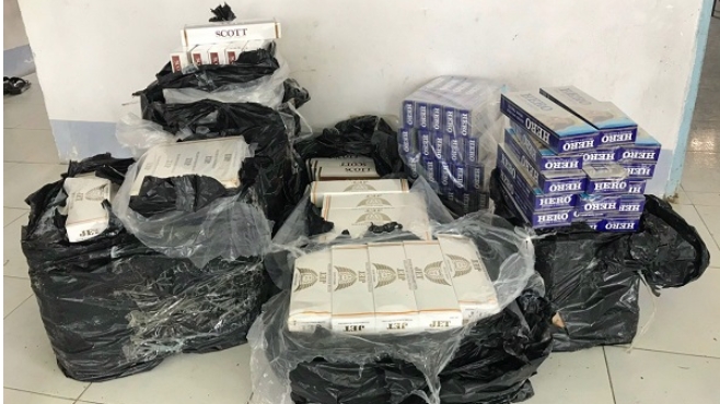 An Giang: Thu giữ hơn 2.400 bao thuốc lá ngoại nhập lậu