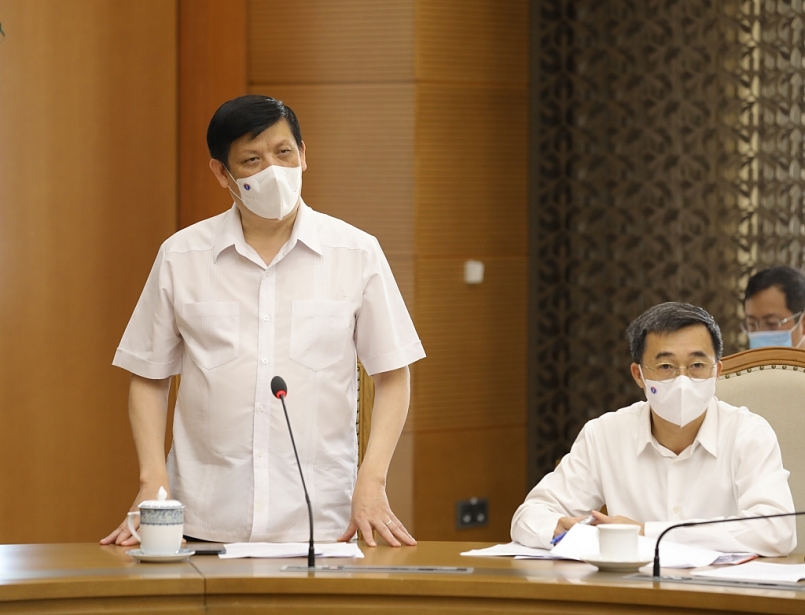 Không thay đổiGS.TS Nguyễn Thanh Long- Bộ trưởng Bộ Y tế cho biết, chúng ta ở trong tình trạng báo động cao do nguy cơ và khả năng lây nhiễm của virus mạnh. chiến lược chống dịch COVID-19, thực hiện nghiêm 5K