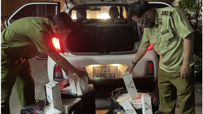 TP.HCM: Thu giữ gần 1.500 bao thuốc lá điếu không hóa đơn chứng từ