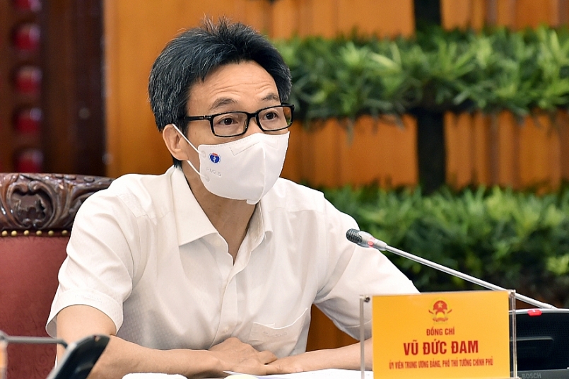 Phó Thủ tướng Chính phủ Vũ Đức Đam: Những kết quả, thành tựu đạt được của ngành Y tế là công sức của nhiều thế hệ cán bộ, y bác sĩ của ngành y tế, nhất là đội ngũ các nhà khoa học, trí thức ngang tầm quốc tế của ngành. - Ảnh: VGP/Nhật Bắc