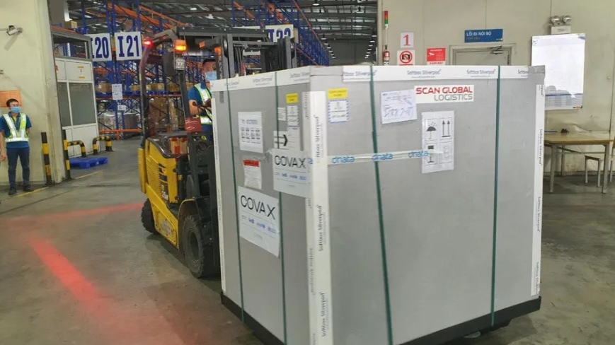 Hôm nay, Việt Nam sẽ tiếp nhận thêm gần 1,7 triệu liều vaccine COVID-19