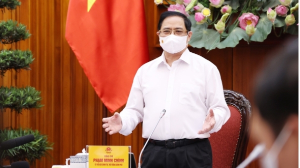 Thủ tướng: Quyết tâm thực hiện bằng được chiến lược vaccine, đẩy lùi dịch bệnh