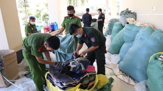 Tây Ninh: Phát hiện 57 tấn hàng hóa nhập lậu từ Campuchia về Việt Nam