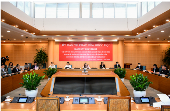 Toàn cảnh buổi làm việc