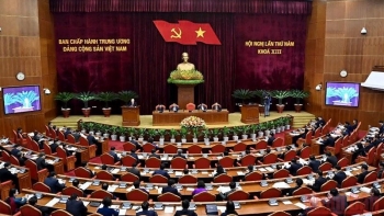 Ngày làm việc thứ ba Hội nghị Trung ương 5 Khoá XIII