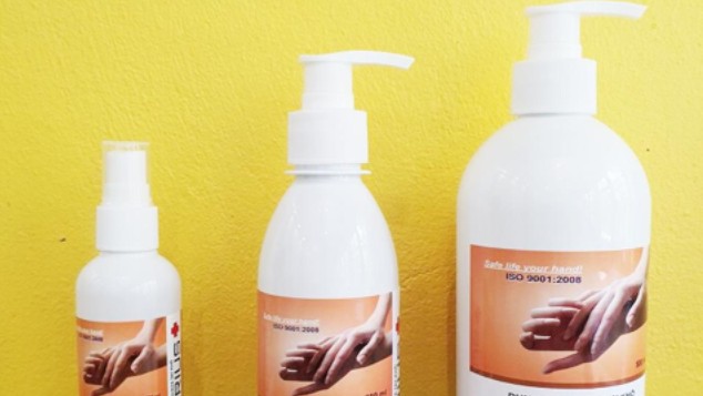 Cảnh báo: Mẫu dung dịch rửa tay khô Aerius chai 500ml nghi ngờ là giả