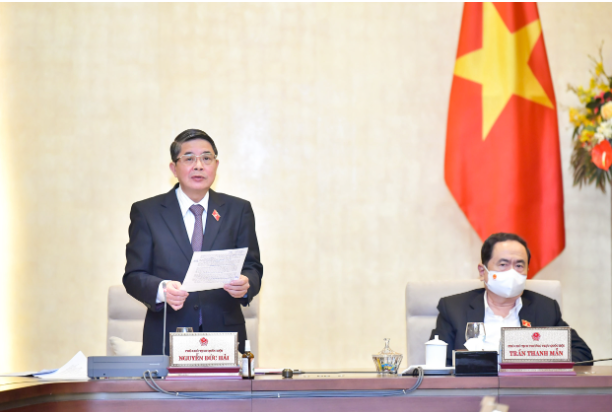 Phó Chủ tịch Quốc hội Nguyễn Đức Hải phát biểu kết luận