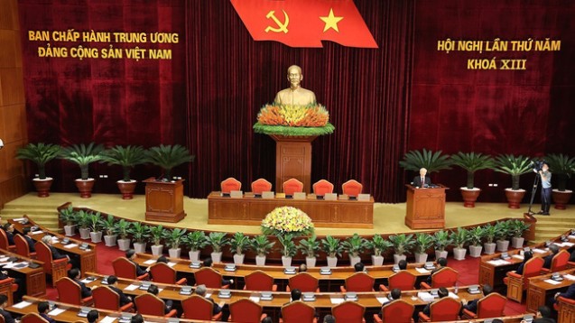 Bế mạc Hội nghị Trung ương 5 khóa XIII