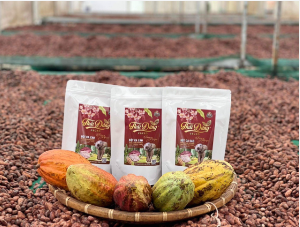 Một sản phẩm của Hợp tác xã Ca cao Eakar Một sản phẩm của Hợp tác xã Ca cao Eakar