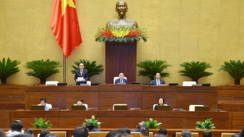 Quốc hội thảo luận về một số nội dung còn ý kiến khác nhau của dự án Luật Thi đua, khen thưởng (sửa đổi)