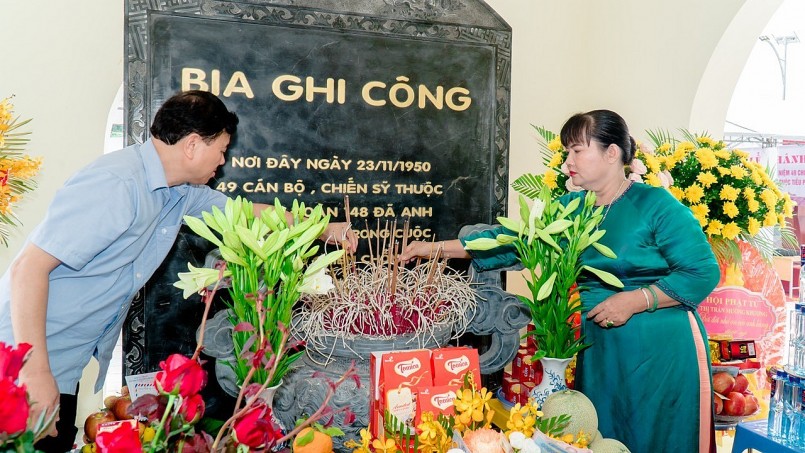 Ghi ơn các chiến sỹ Trung đoàn 148