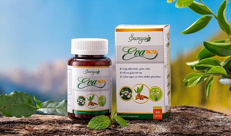 Sản phẩm thực phẩm bảo vệ sức khỏe Samya EvaGold