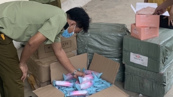 Nghệ An: Tịch thu lô hàng mỹ phẩm không rõ nguồn gốc xuất xứ