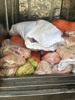 Thanh Hóa: Phát hiện 300kg da lợn không rõ nguồn gốc, xuất xứ
