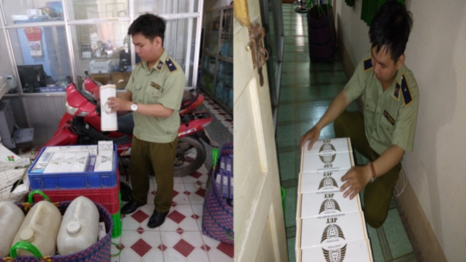 Đồng Tháp: Liên tiếp phát hiện, thu giữ 5.700 bao thuốc lá điếu nhập lậu