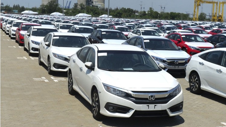 Nhập khẩu ô tô nguyên chiếc sụt giảm