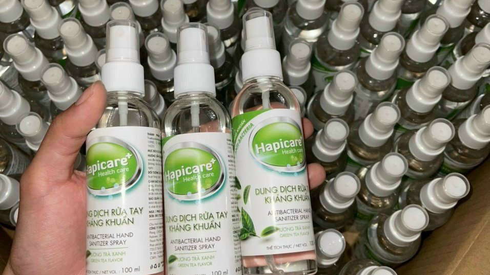 Cục Quản lý Dược thu hồi sản phẩm Dung dịch rửa tay kháng khuẩn HAPPICARE+