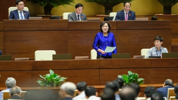 Quốc hội chất vấn Thống đốc Ngân hàng Nhà nước Nguyễn Thị Hồng