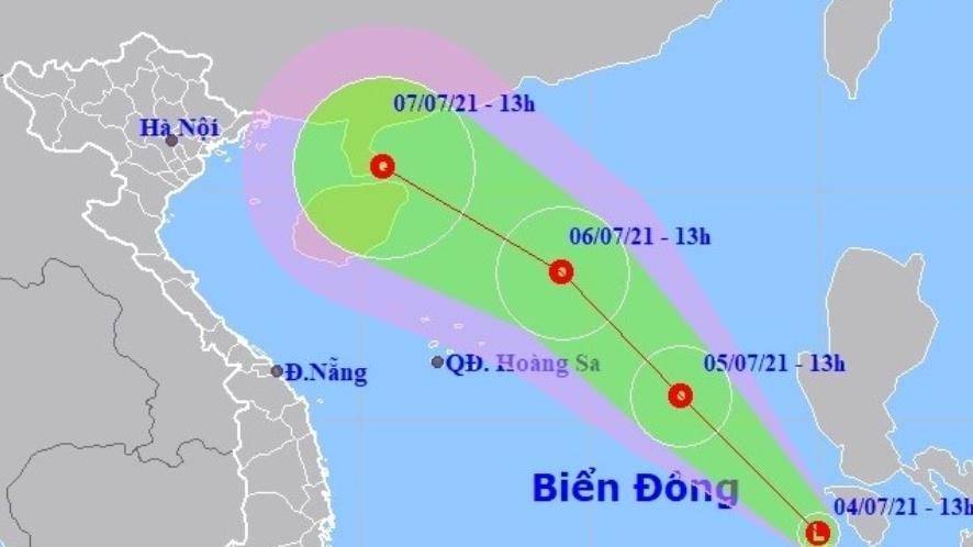 Sẵn sàng ứng phó với áp thấp trên Biển Đông