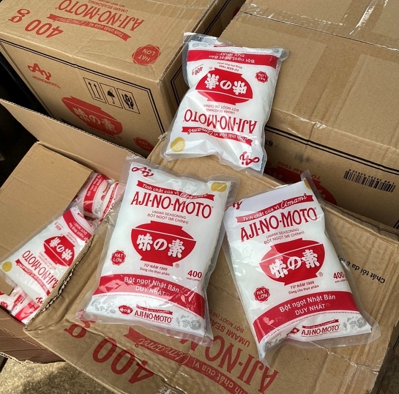 Ngăn chặn kịp thời lô bột ngọt giả nhãn hiệu Ajinomoto 