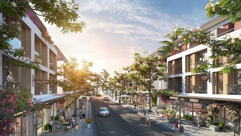 Một góc cảnh quan tại dự án TMS Homes Wonder World