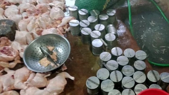 Hà Nam: Phát hiện cơ sở sản xuất giò có lượng hàn the cao vượt ngưỡng