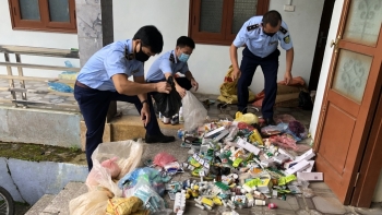 Lào Cai: Thu giữ lô hàng thuốc bảo vệ thực vật không rõ nguồn gốc xuất xứ