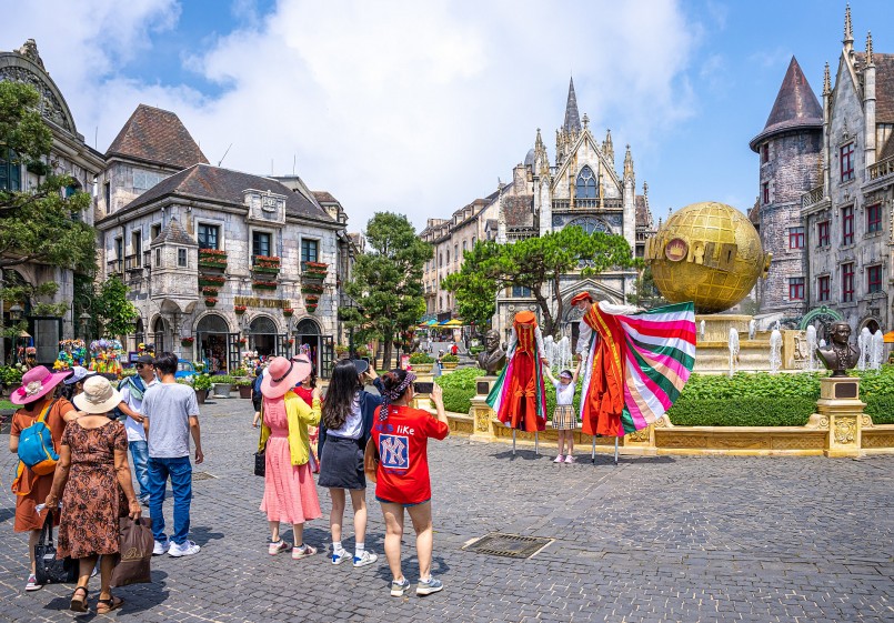 Công viên giải trí Sun World Ba Na Hills với quy mô tầm cỡ quốc tế
