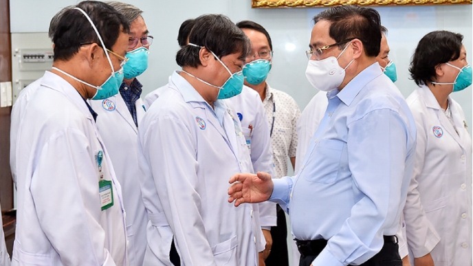 Thủ tướng Phạm Minh Chính gửi thư động viên các lực lượng tuyến đầu phòng, chống dịch COVID-19