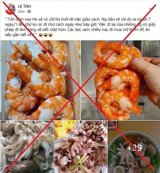 "Người dân Hà Nội chỉ được ra ngoài 7 ngày/1 lần" là tin giả