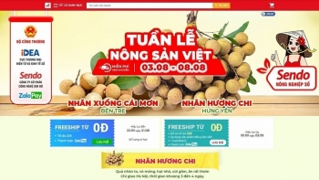 Nhãn lồng Hưng Yên lần đầu tiên được mở bán trên sàn thương mại điện tử