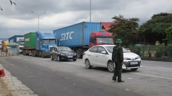 Hải Phòng: Tăng cường kiểm tra xác suất các phương tiện vận tải đã được cấp mã QR-Code