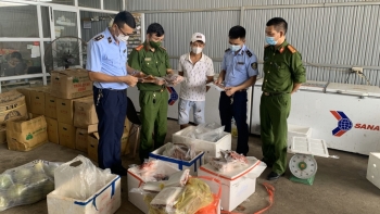 Thái Nguyên: Phát hiện gần 100kg sản phẩm, chế phẩm động vật đông lạnh không rõ nguồn gốc